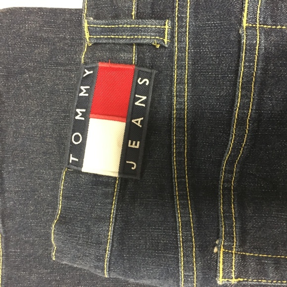 Tommy Hilfiger Womens dark blue jeans sz 13 High - Picture 3 of 7